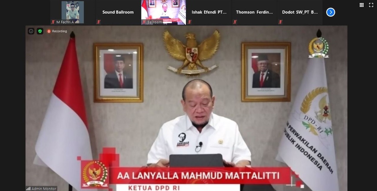 AA LANyalla Mahmud Mattalitti Ajak Pengusaha Cermati Dinamika Politik dan Ekonomi Global
